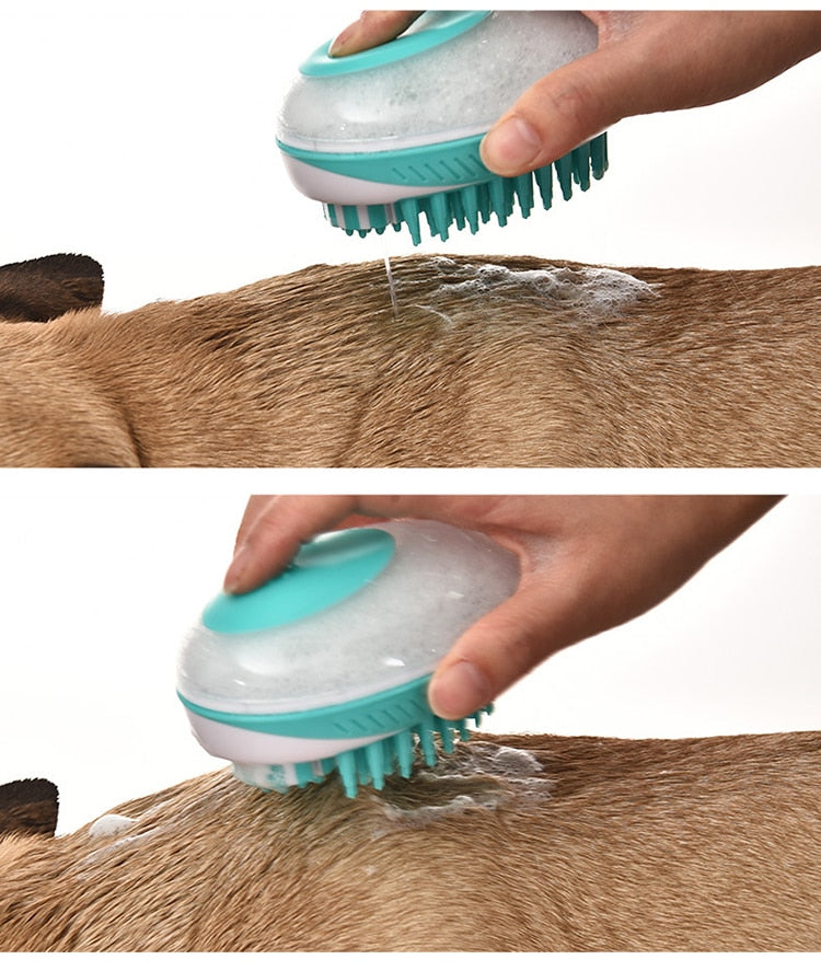 dog bath brush