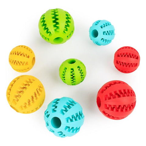 Interactive Dog Food Toys, Pet Soft Ball Toy Funny