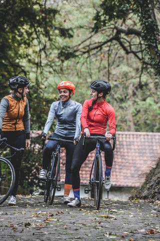 group bicycle ride