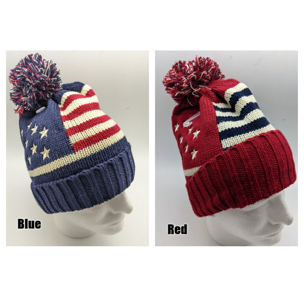  Gorro de lana para hombre Trump 2024 Make America Great Again  Red para mujer, con diseño de nieve popular : Ropa, Zapatos y Joyería