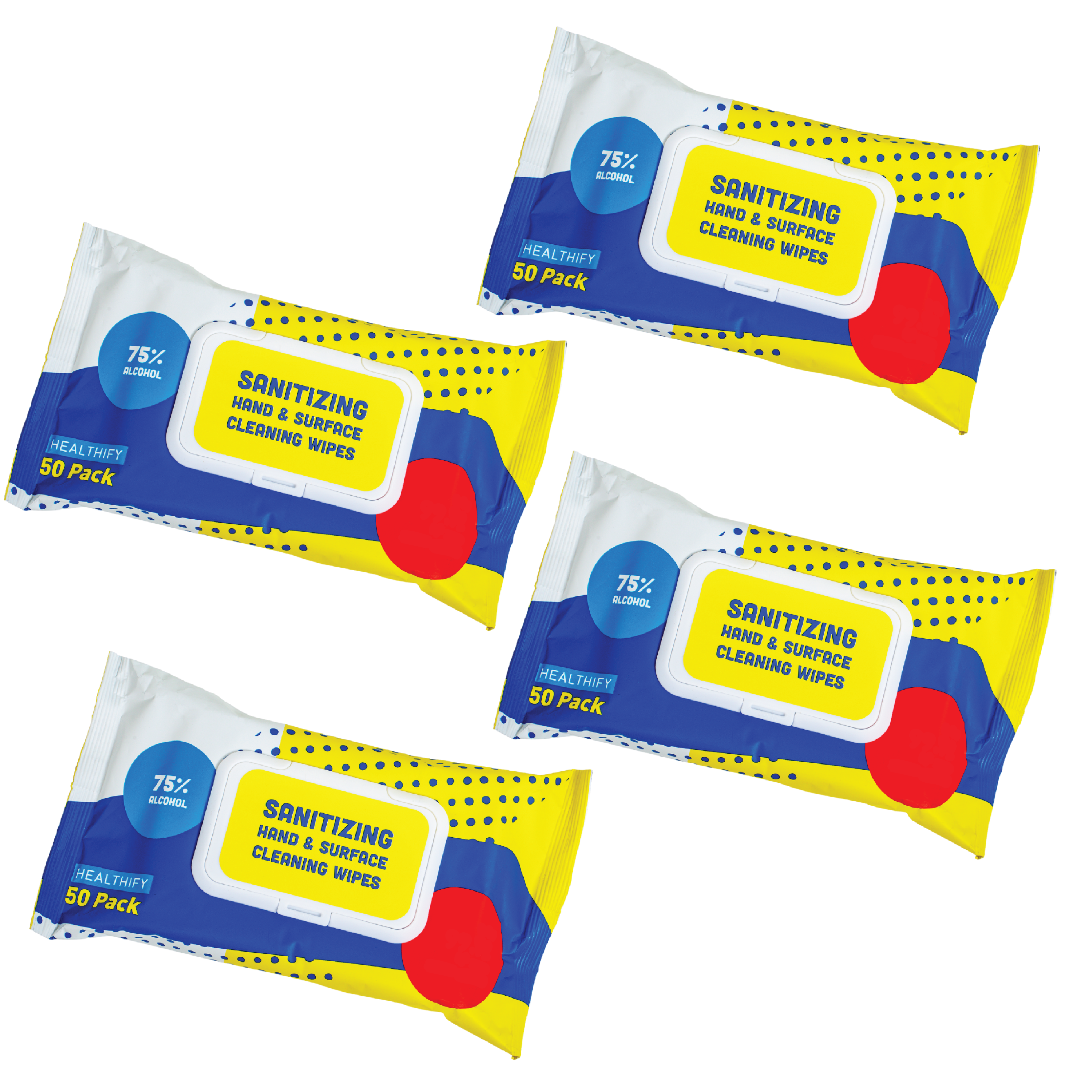 Disposable Sanitizing Wipes - Healthify product image