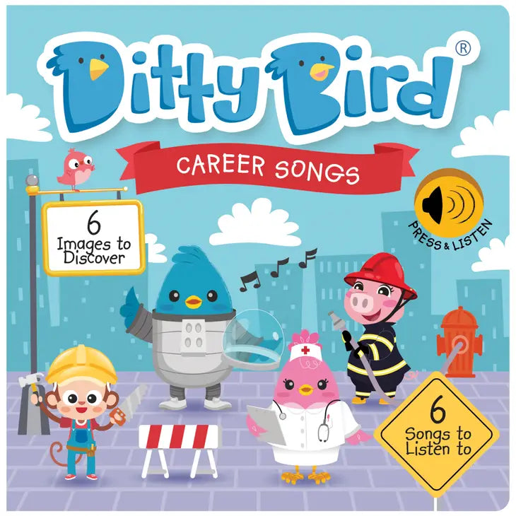 Ditty Bird Sound Book: Career Songs