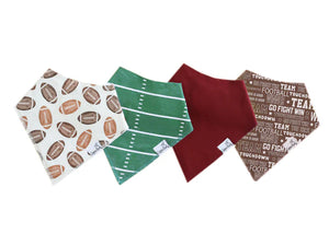 COPPER PEARL® Baby Bandana Bib Set 4pk BLITZ - Elladees Boutique at Dear Yesteryear