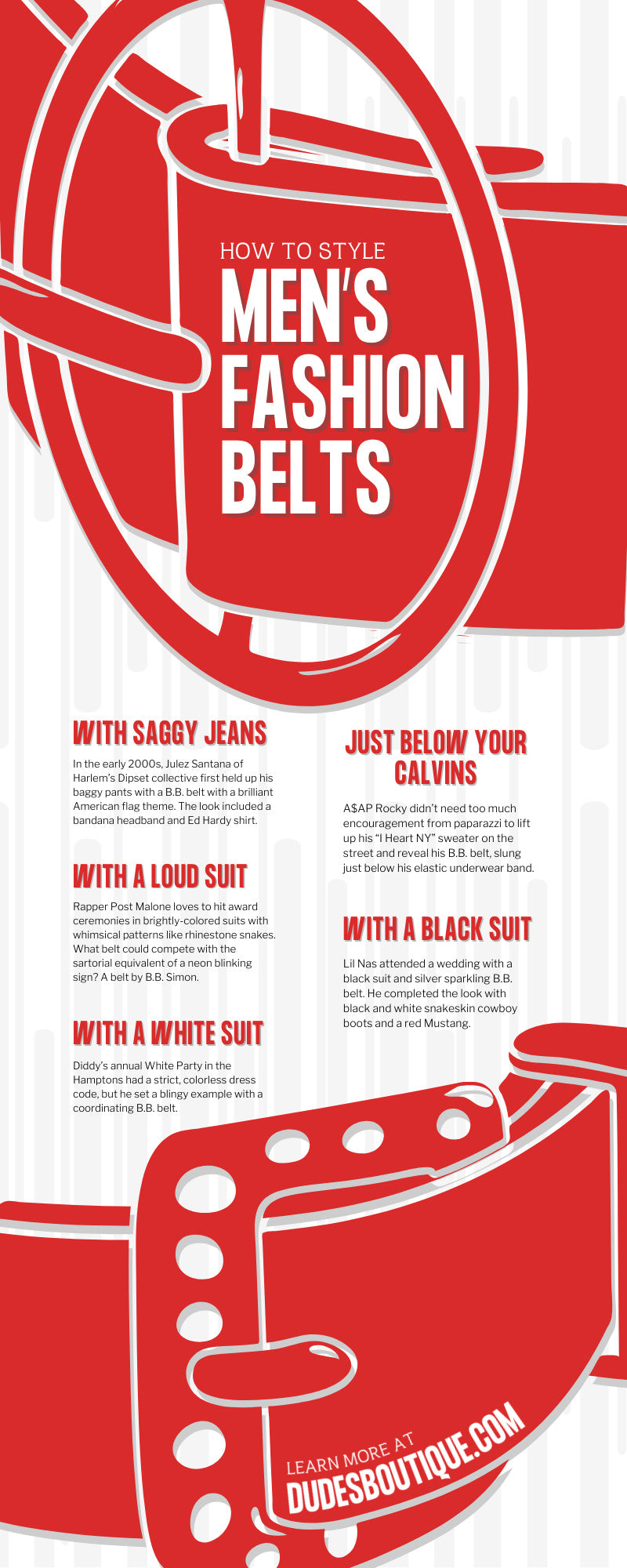 How To Style Men’s Fashion Belts