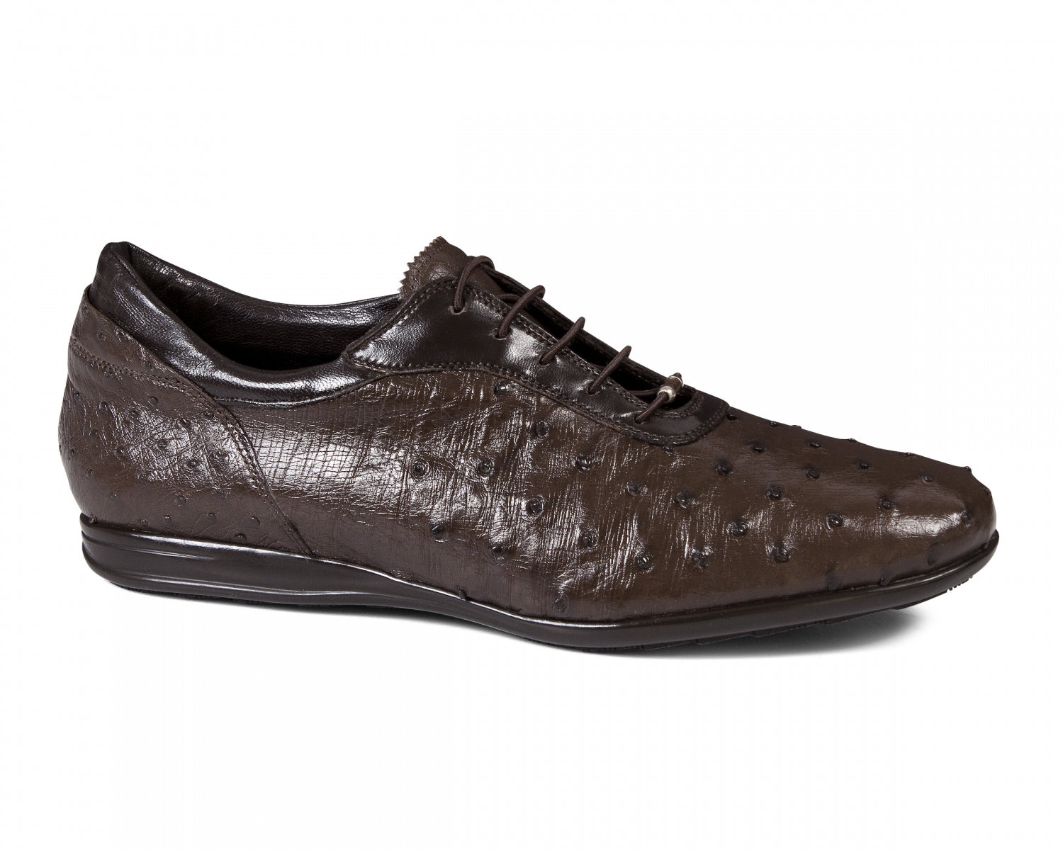 Mauri - 9295 Ostrich Quill Sneakers Brown