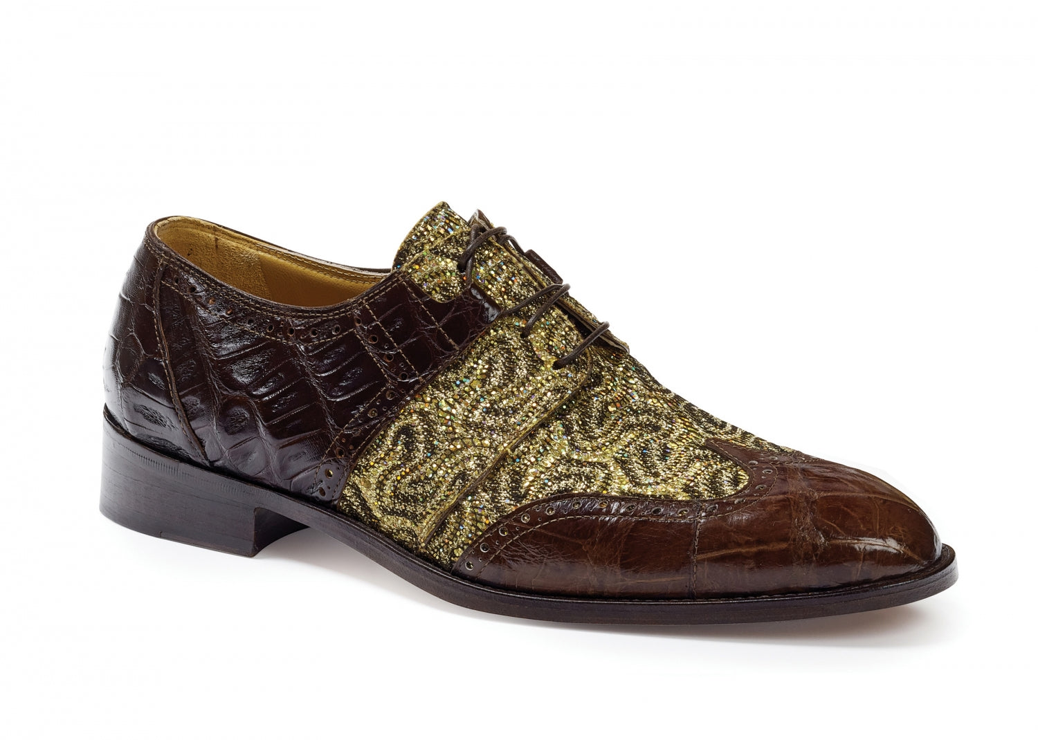 Mauri - 53124 Caracalla Crocodile & Alligator Wingtip Sport 