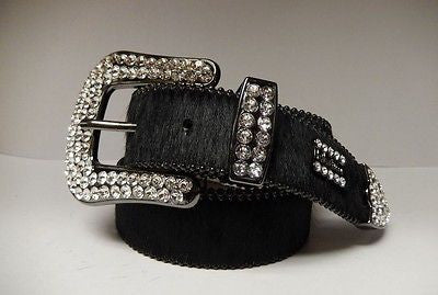 black hair belt