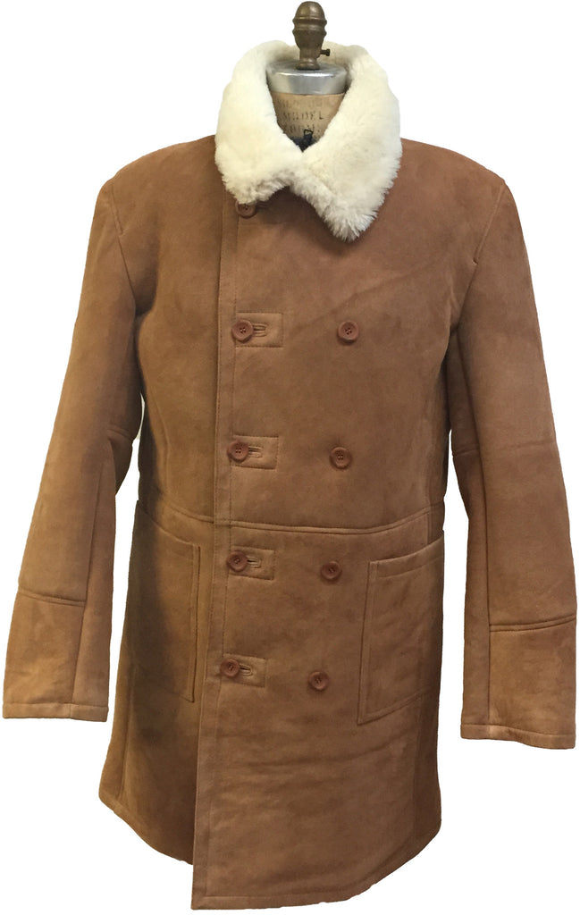 Jakewood - 6100 Double Breasted Shearling Trench Coat