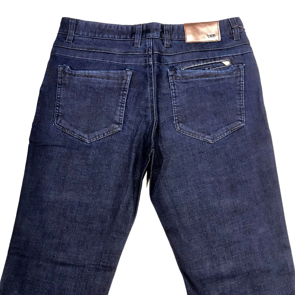 Enzo Getty-4 Men's Blue Denim Pants