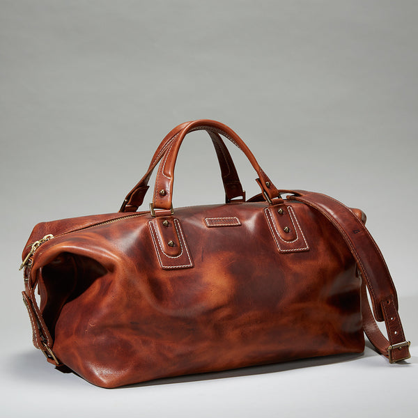 Coronado Leather Americana Duffel Leather Bag