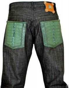 G-Gator Alligator Pocket Jeans 0922