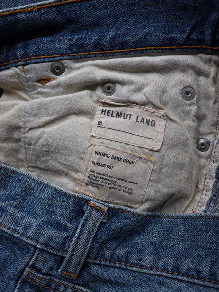 HELMUT LANG RELEASED HEM “VINTAGE DARK DENIM” – LOST ENDS FOUND