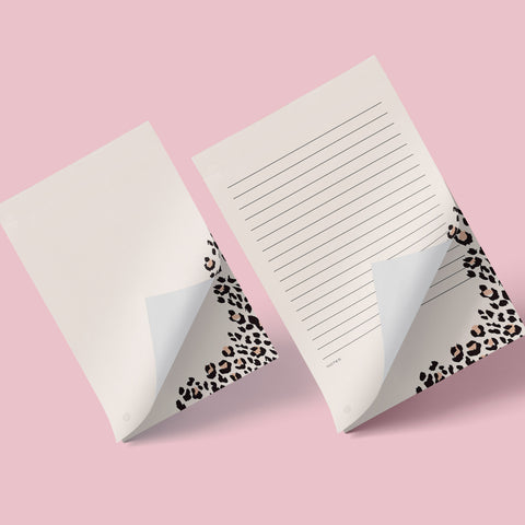 Elegant notepads with modern and sophisticated designs on a beautifully arranged table
