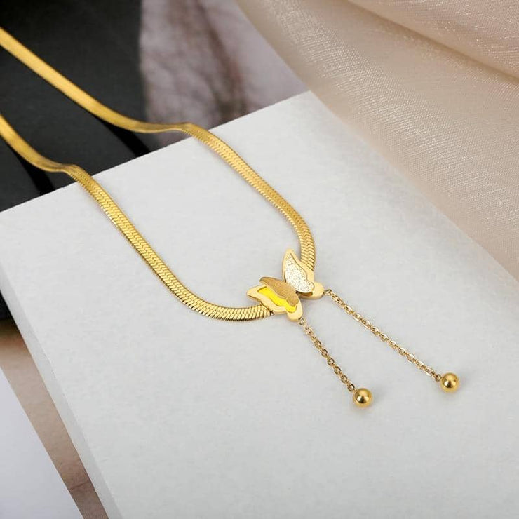 Akesu Necklace - 18K Gold Plated