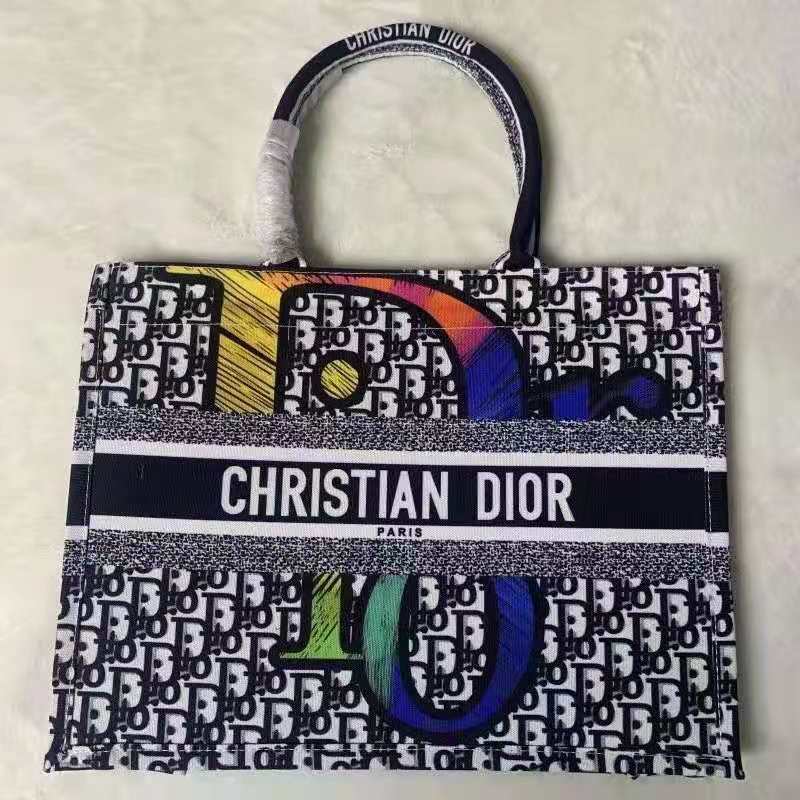 DIOR BOOK TOTE DIOR OBLIQUE BAG