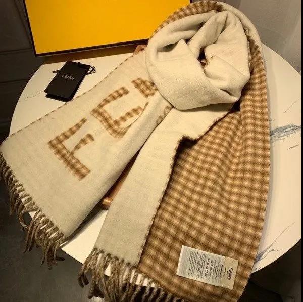 FENDI Women Wool Scarf Shawl Scarf