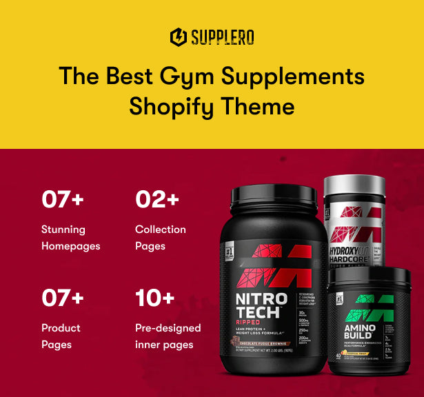 Ap Supplero -  The Best Gym Supplements Shopify Theme