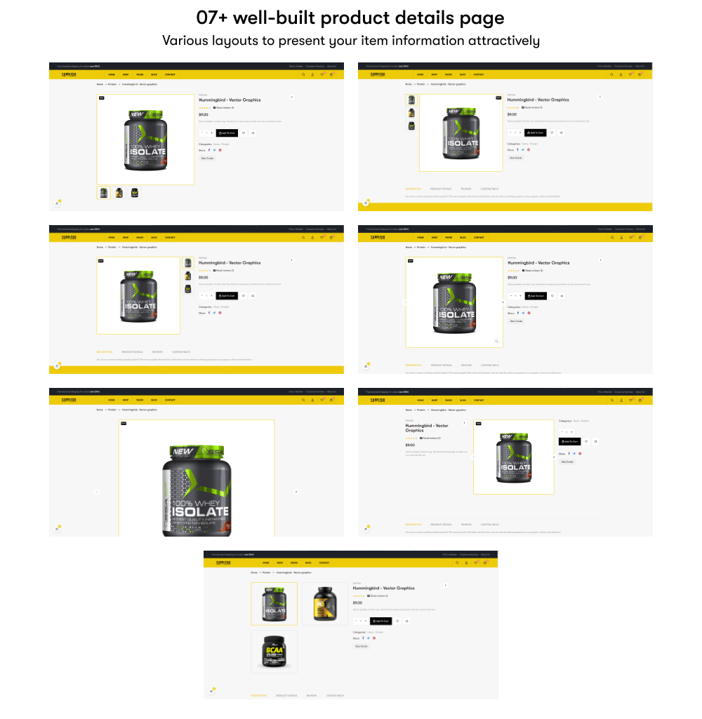 07+ well-built product details page