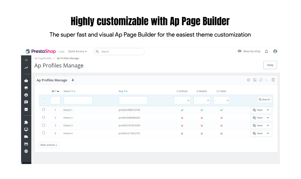 Highly customizable with Ap Page Builder