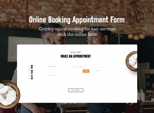 Online Booking Appointment Form