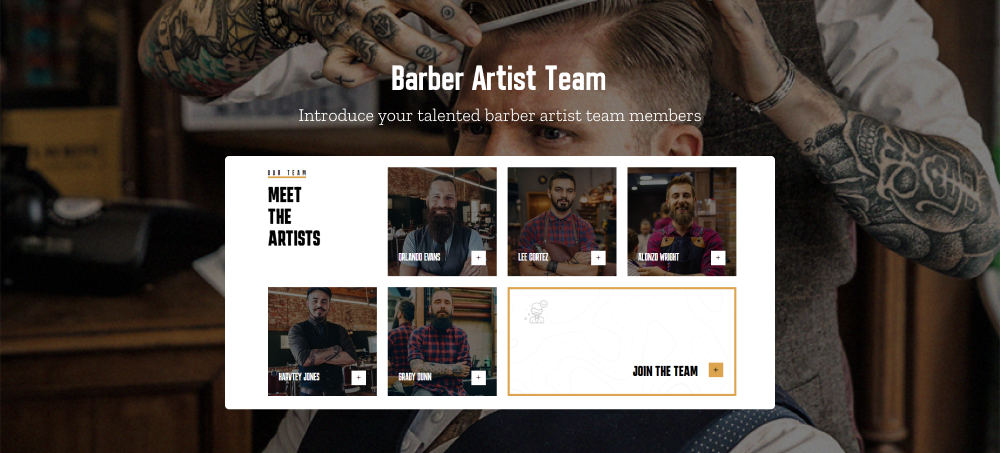 Barber Artist Team