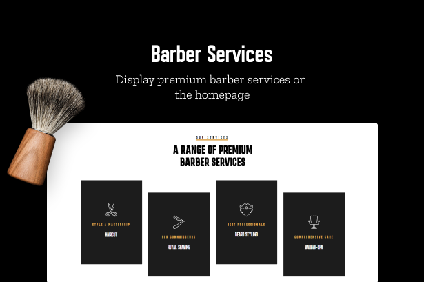 Premium Barber Services