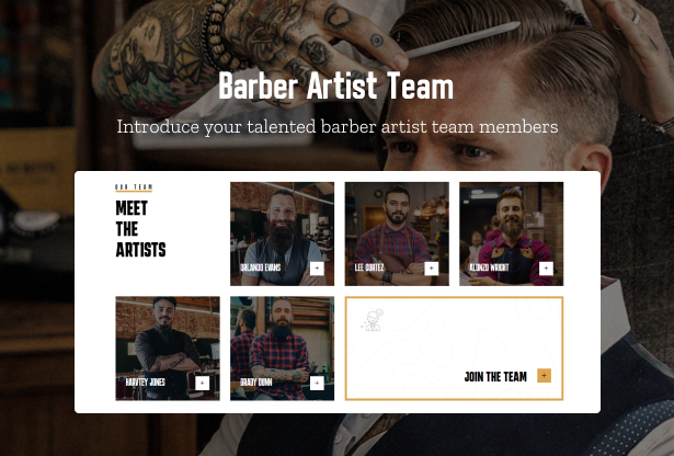 Barber Artist Team