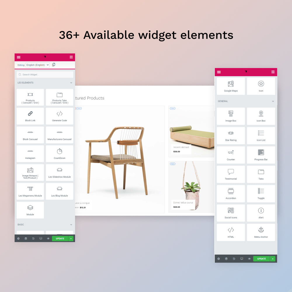 Leo Cool Stuff Elementor - Minimal Home Decor Prestashop 1.7 Them