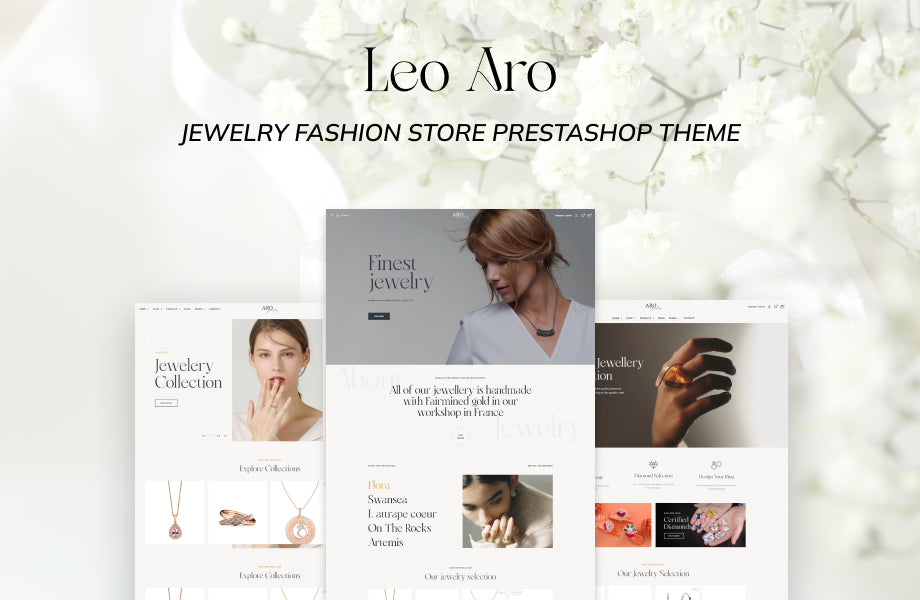Leo Aro - Jewelry Fashion Store Prestashop Theme
