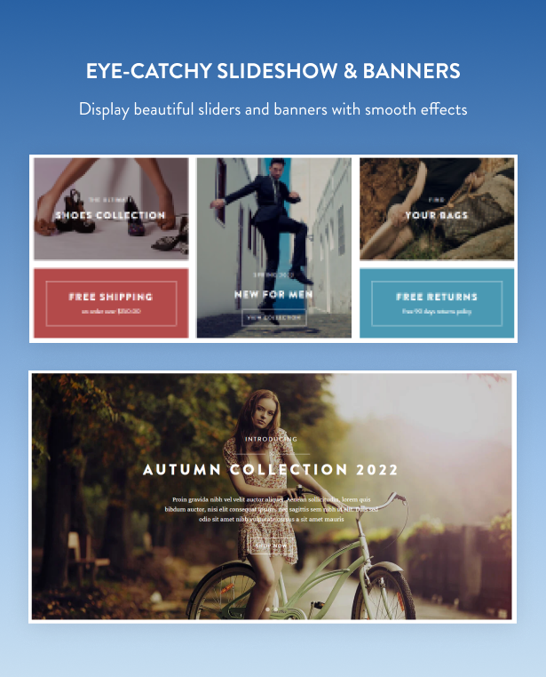04+ Homepages for Fashion & Apparel Stores