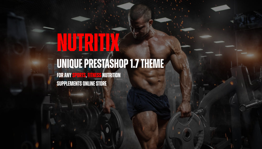 Leo Nutritix - Sports Nutrition Supplements Prestashop Theme 1.7