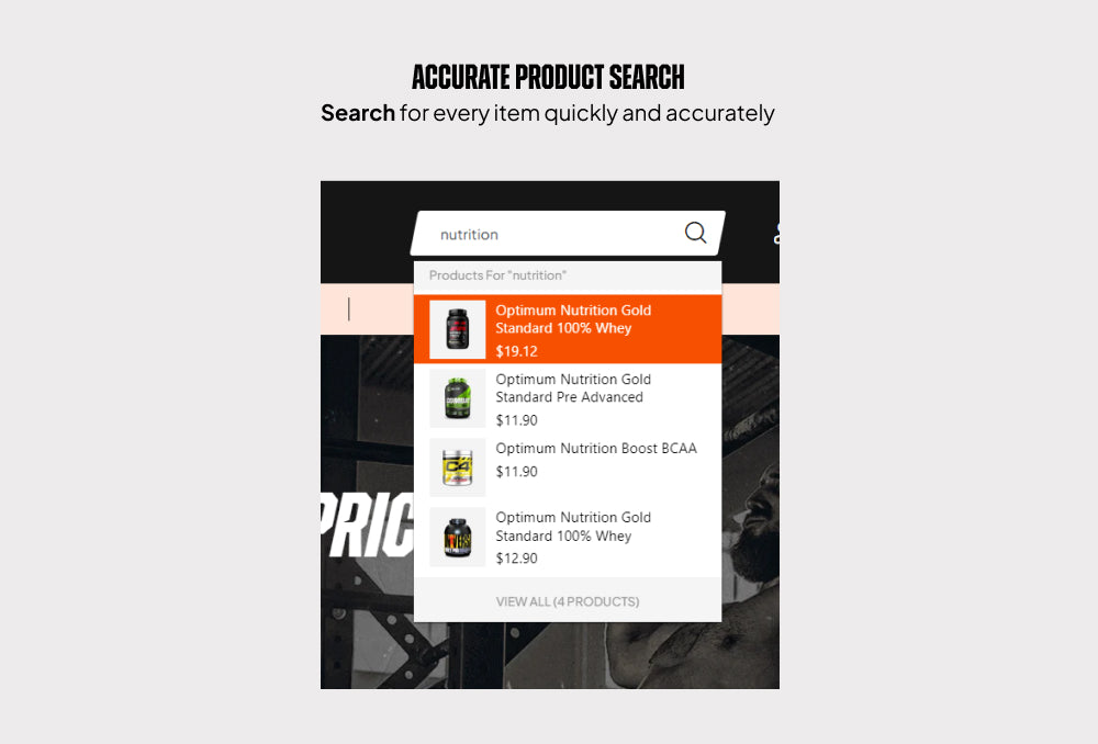 Quick & Accurate Product Search Tool