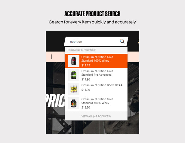 Quick & Accurate Product Search Tool