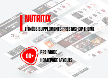 Leo Nutritix - Fitness Supplements Prestashop Theme