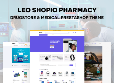 Leo Shopio Pharmacy - Drugstore & Medial Prestashop Theme