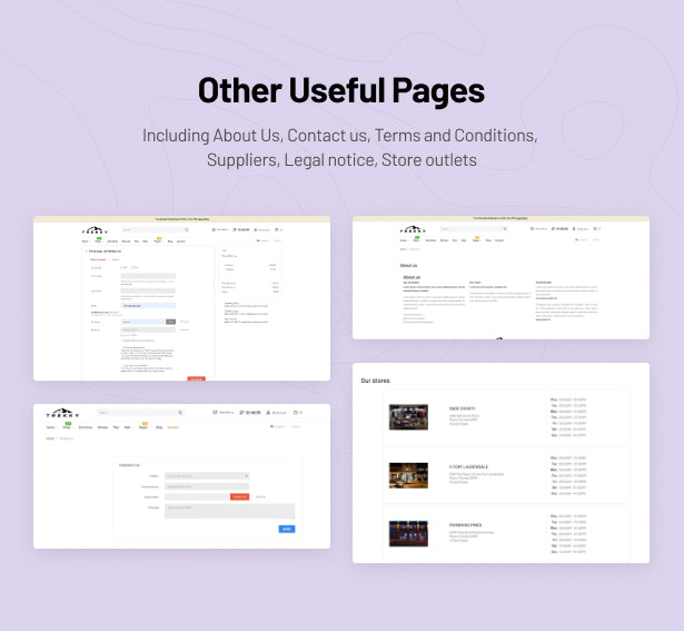 Other Useful Pages