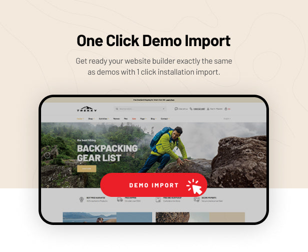1 Click Demo Import
