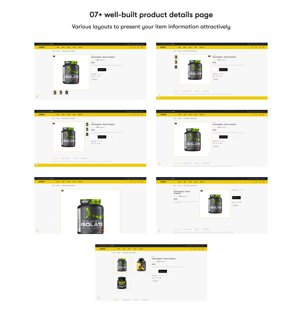 07+ well-built product details page