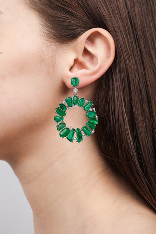 Earrings – Muzo Emerald Colombia