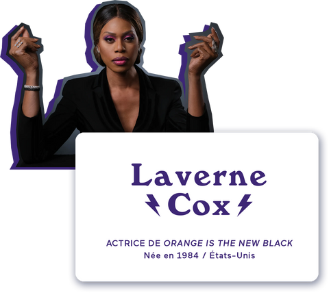 Laverne Cox actrice transgenre dans Orange is the New Black
