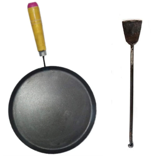 DOSA IRON Tawa 10- Single Handle (Cast Iron) - Nature Friendly 😊♻ -  FreshOn