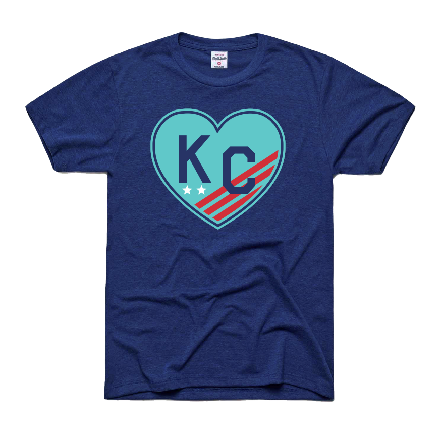 (Youth) KC NWSL X Charlie Hustle Heart Tee – KC NWSL Store