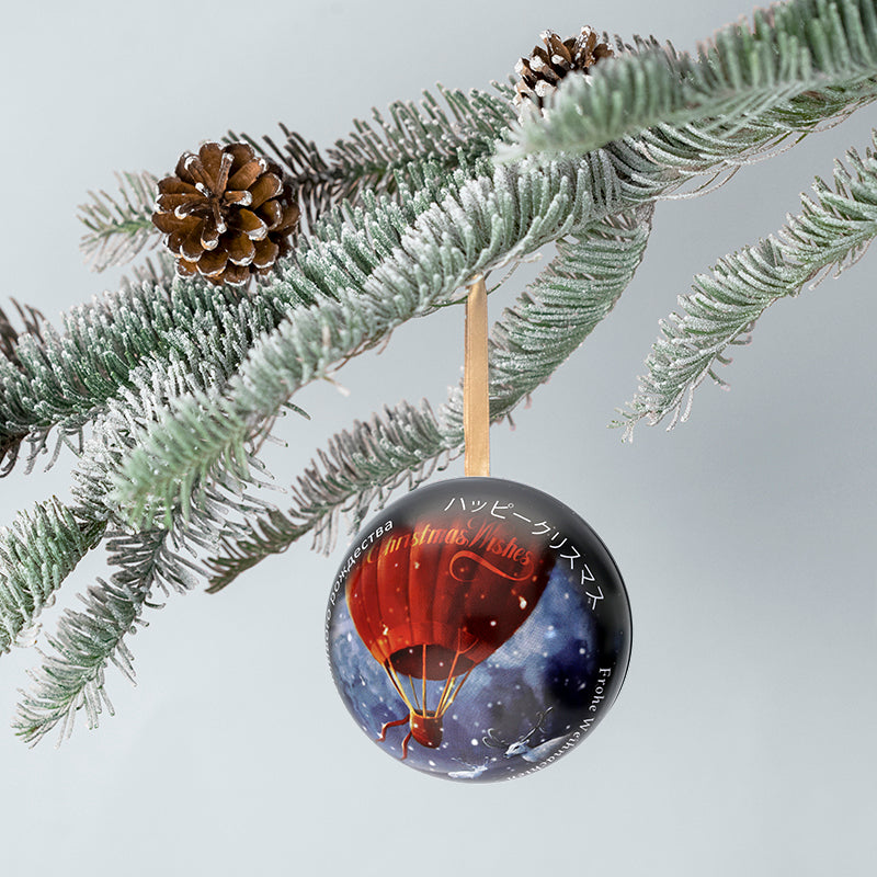 Christmas Wishes All Around The World Gift Presentation Bauble