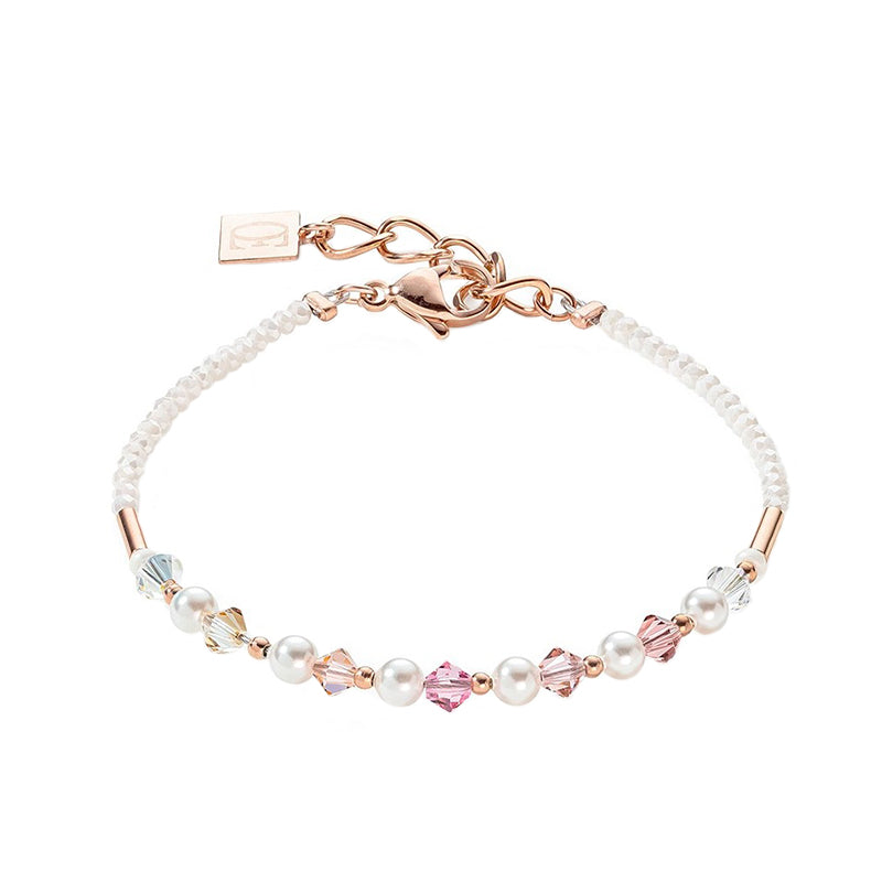 Coeur De Lion Princess Pearls Light Rose Bracelet