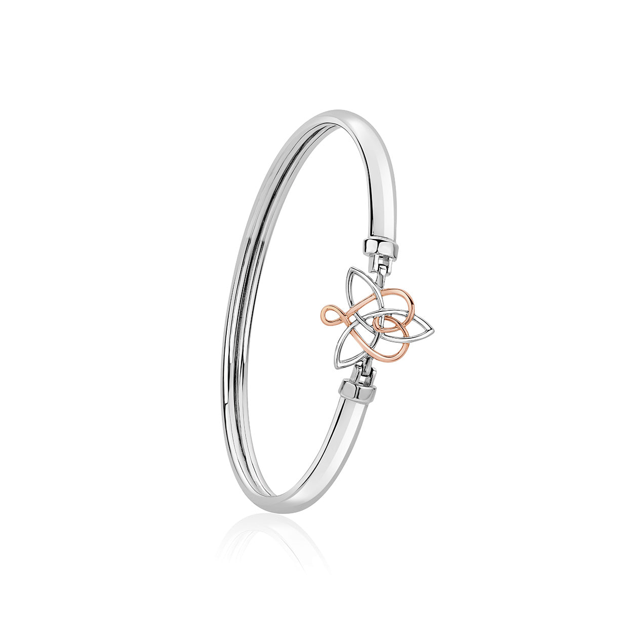 Clogau Fairies of the Mine Sterling Silver Bangle