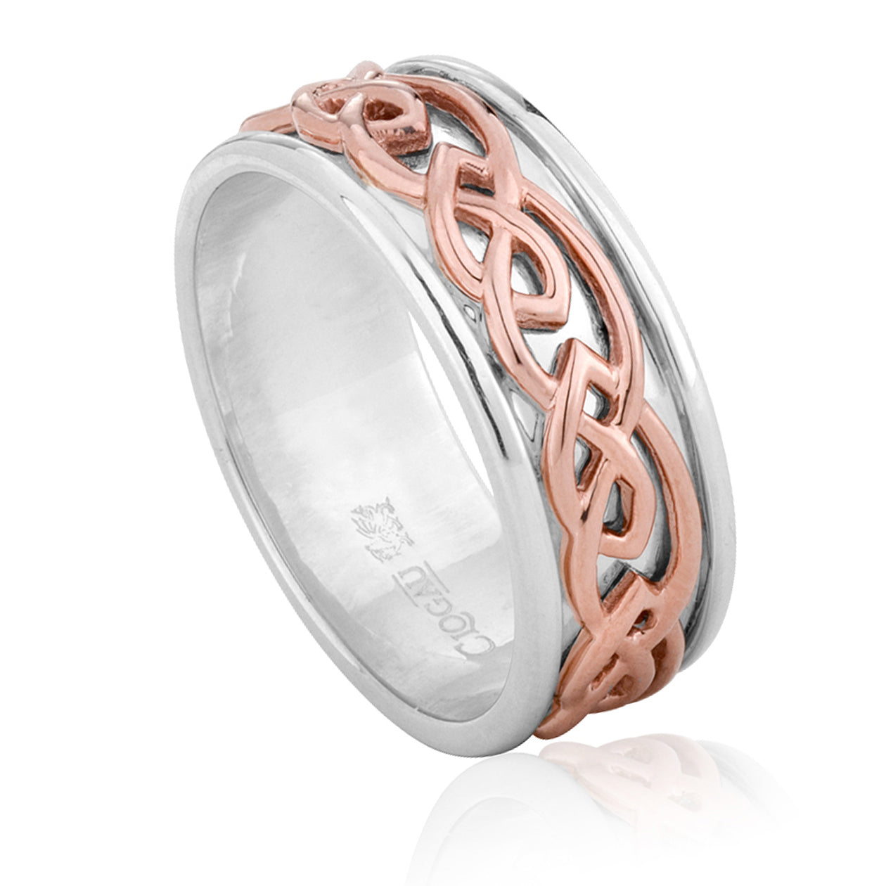 Clogau Annwyl Sterling Silver Rose Gold Ring