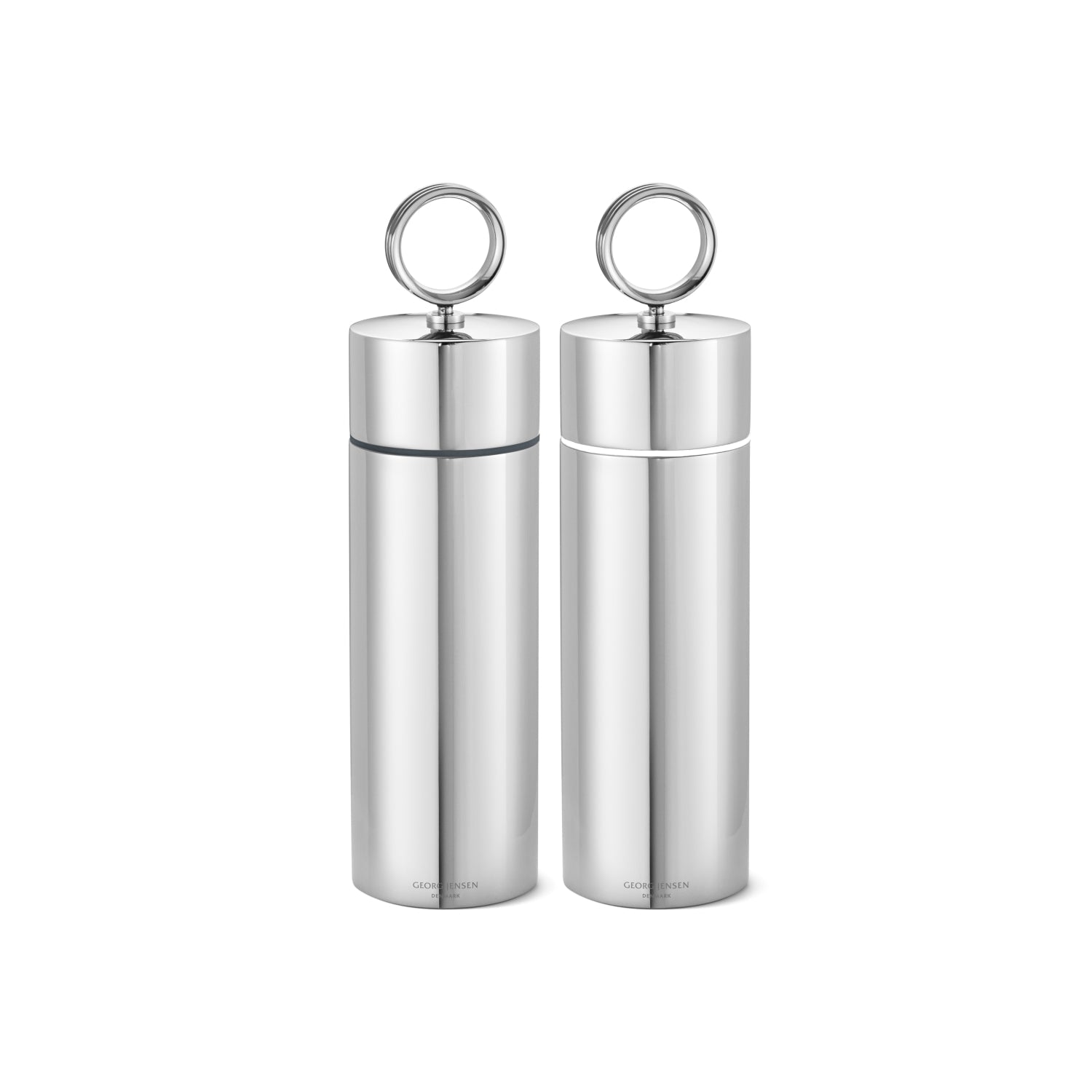 Georg Jensen Bernadotte Stainless Steel Salt and Pepper Grinder Set