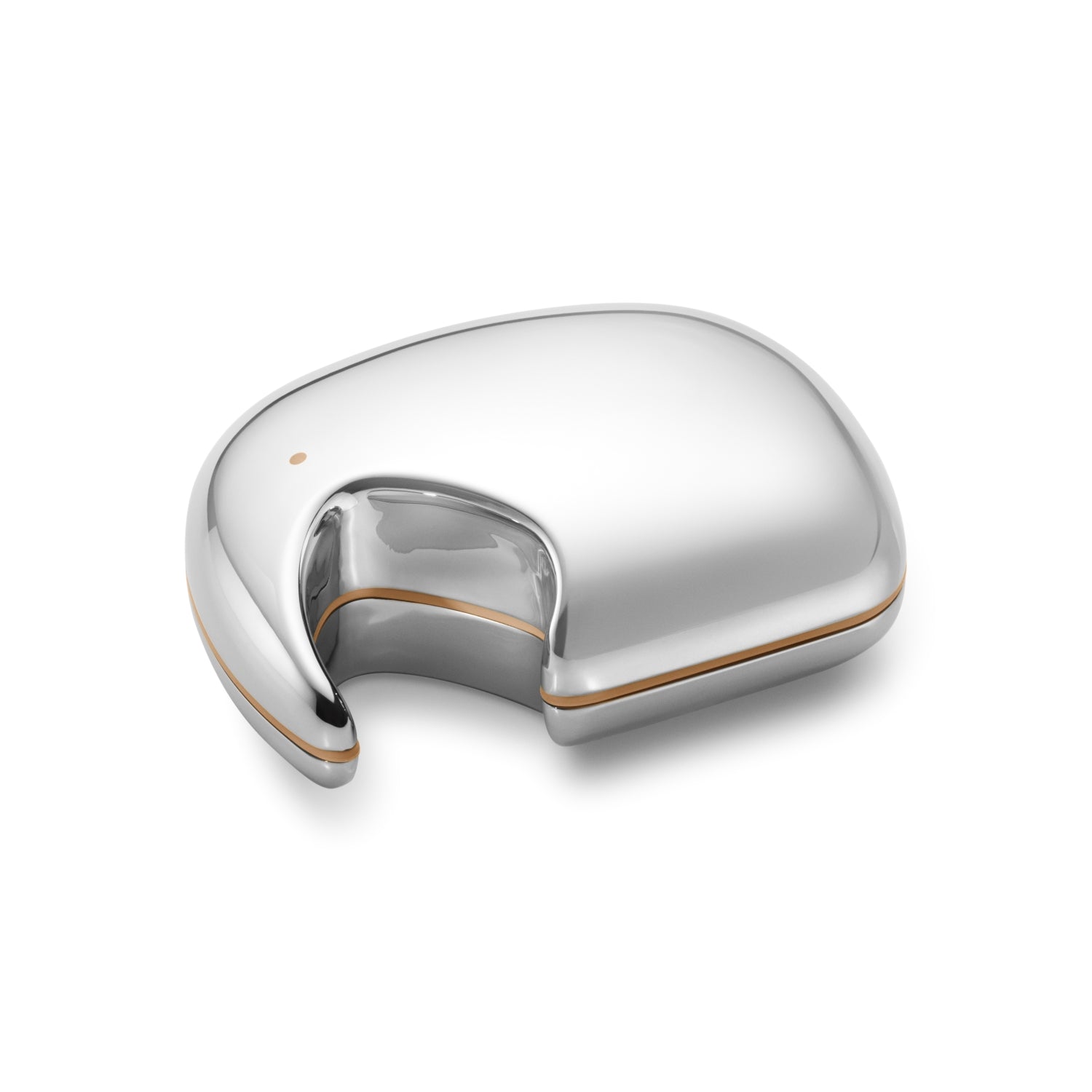 Georg Jensen Elephant Stainless Steel Yellow Keepsake Box