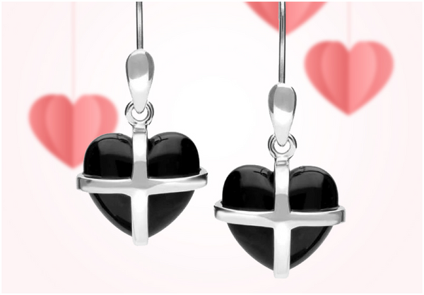 sterling-silver-whitby-jet-medium-cross-heart-drop-earrings