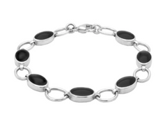 sterling-silver-whitby-jet-seven-oval-stone-bracelet